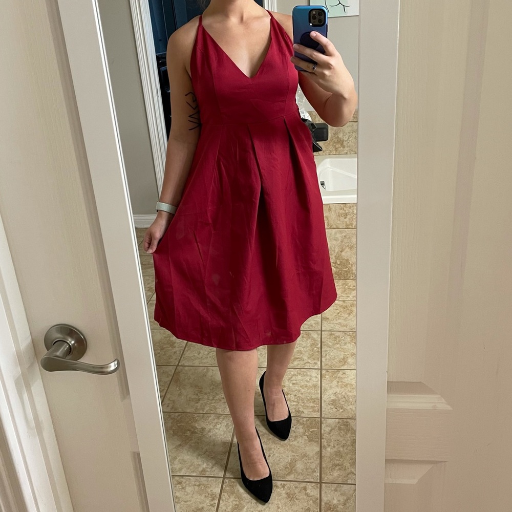NWOT Red Dress